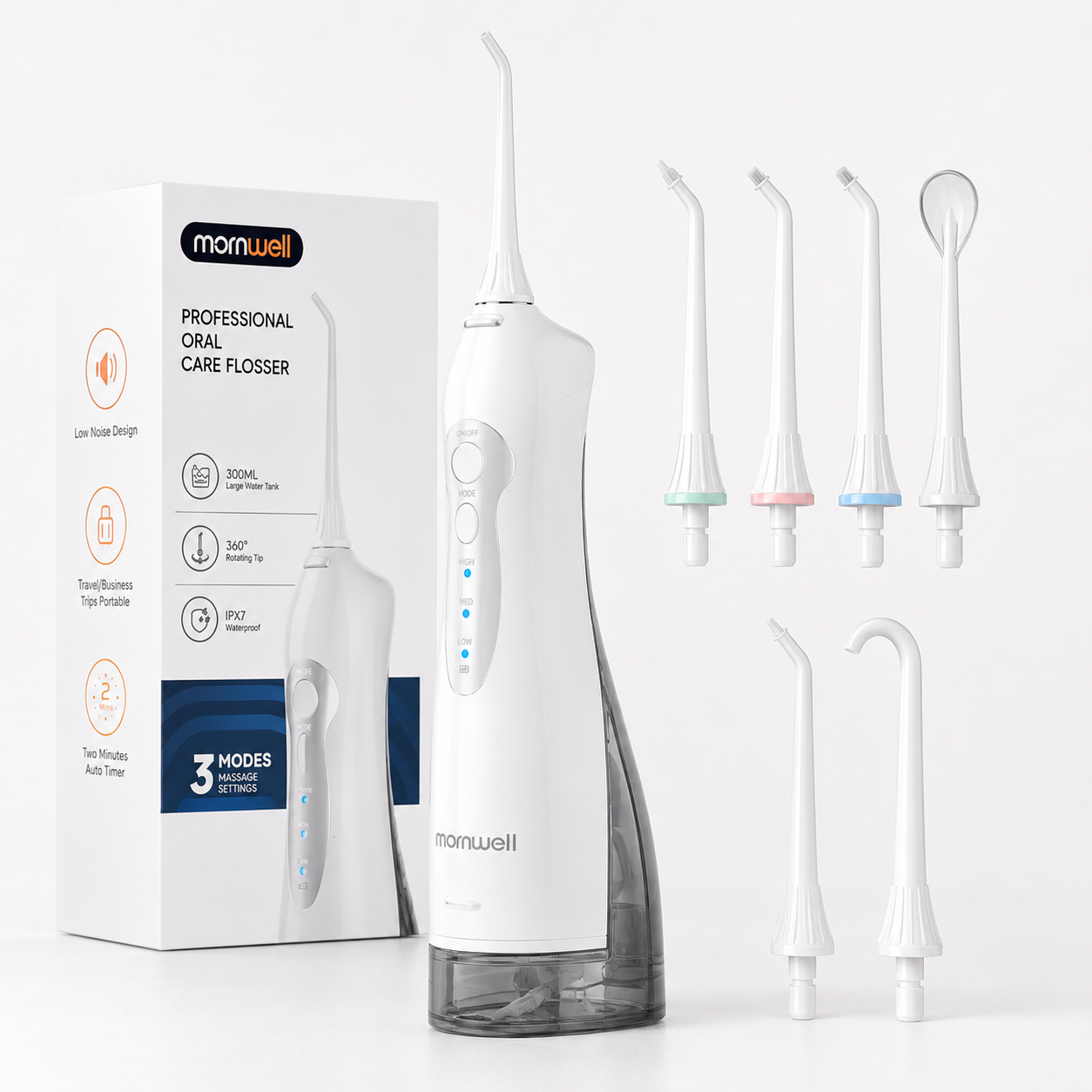 Water Flosser – Rechargeable Oral Irrigator for Deep Cleaning
