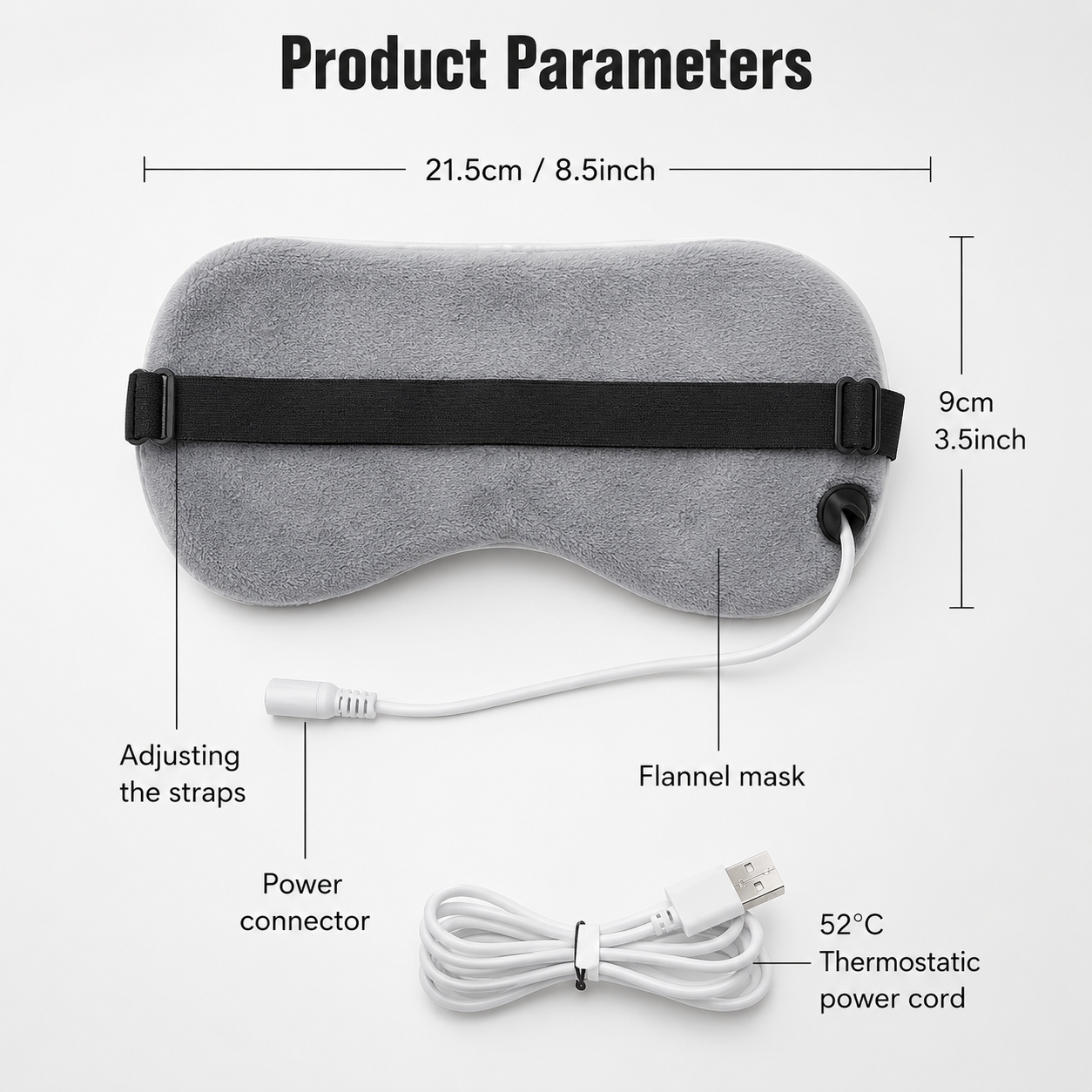 Heated Steam Eye Mask – Self-Heating 10-Pack for Eye Relief