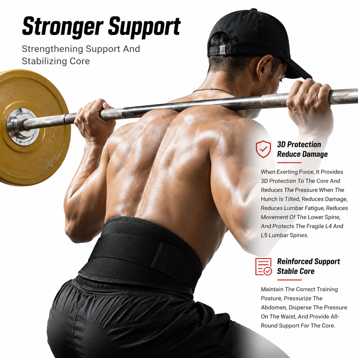 Gym Lifting Belt