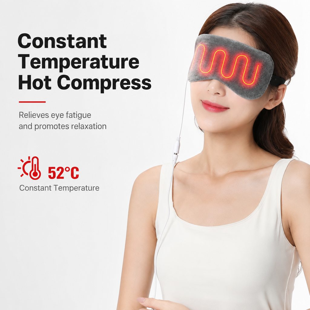 Heated Steam Eye Mask – Self-Heating 10-Pack for Eye Relief
