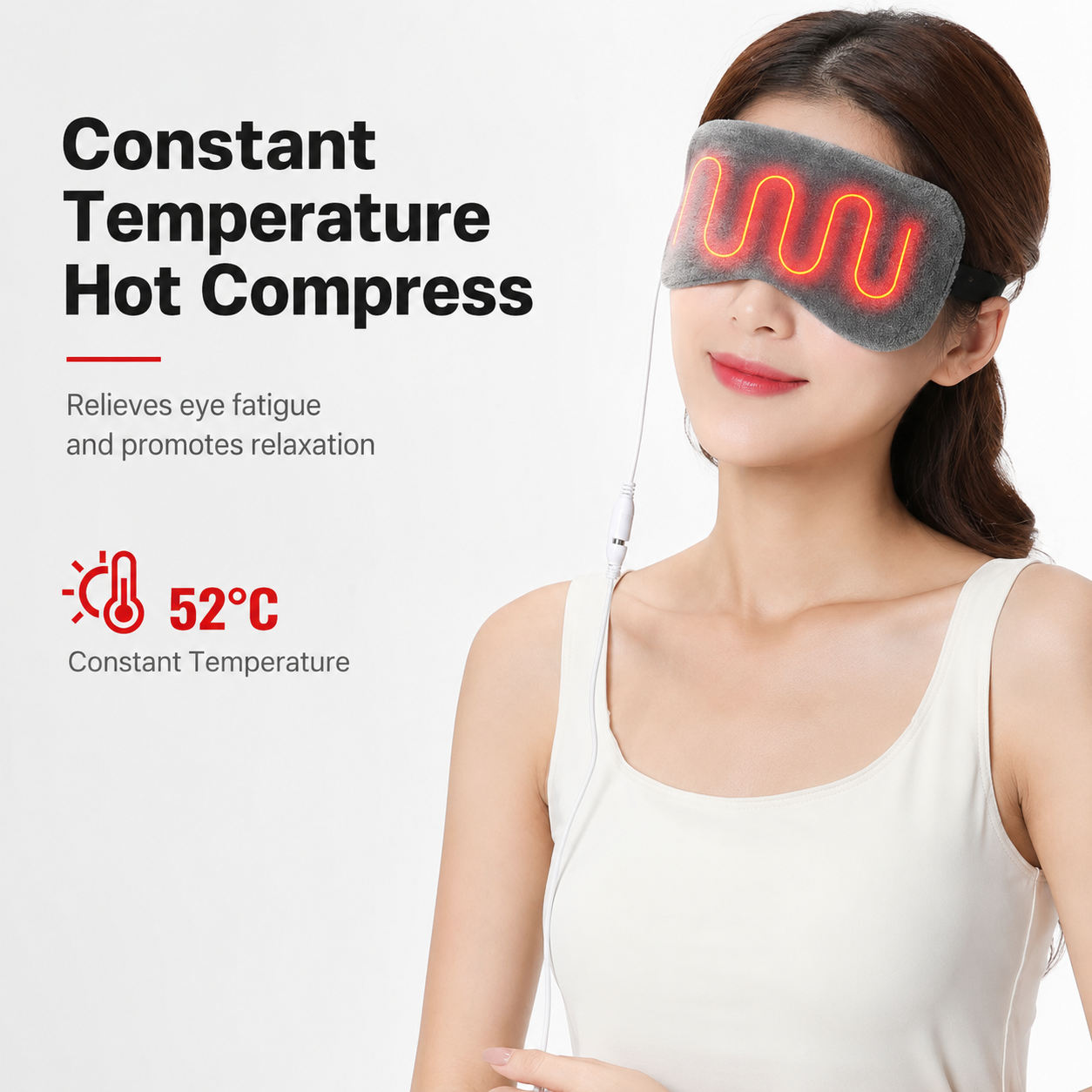 Heated Steam Eye Mask – Self-Heating 10-Pack for Eye Relief