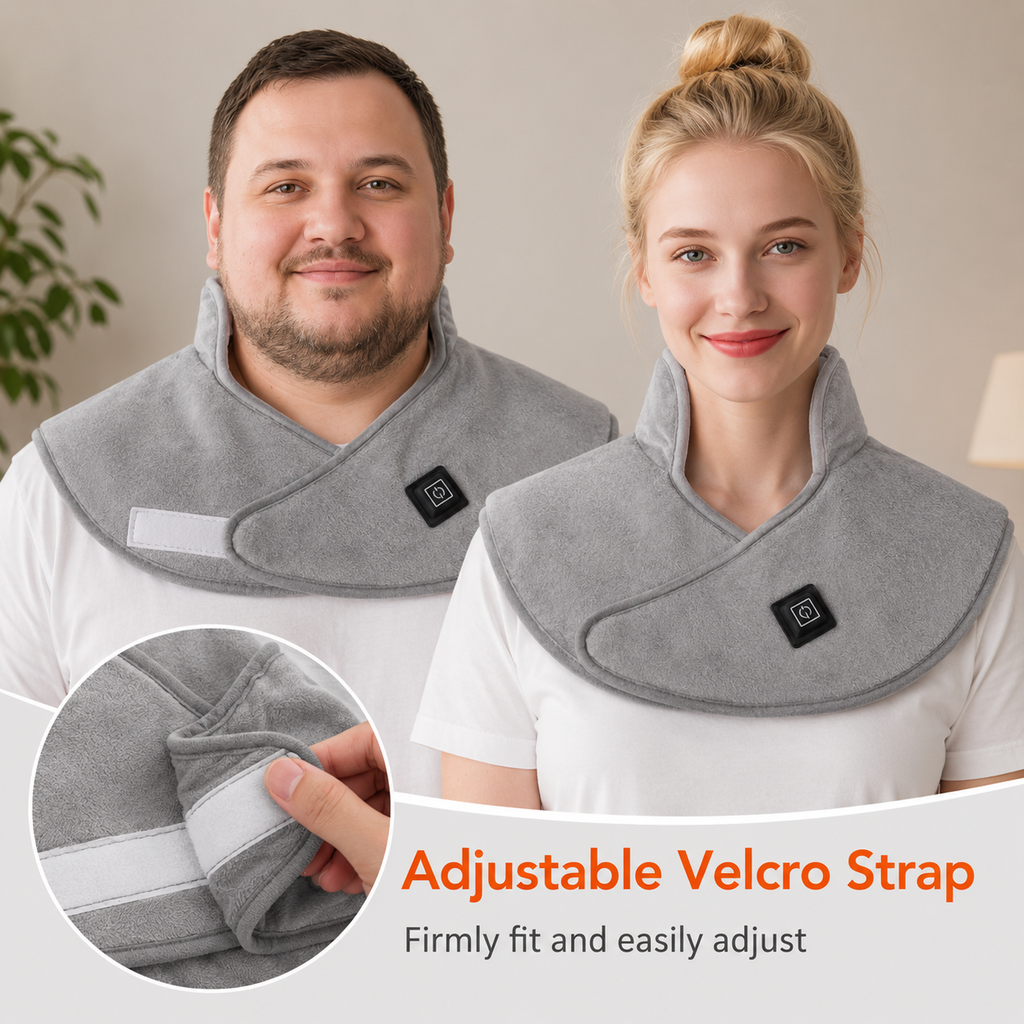 Heated Wearable Shoulder & Neck Wrap