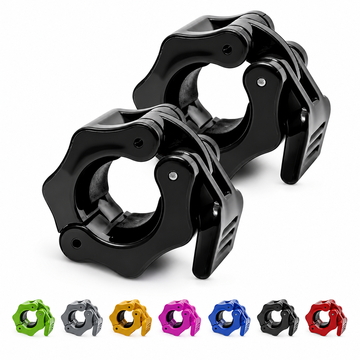 Barbell Collars (Quick-Clip Aluminum, Pair)