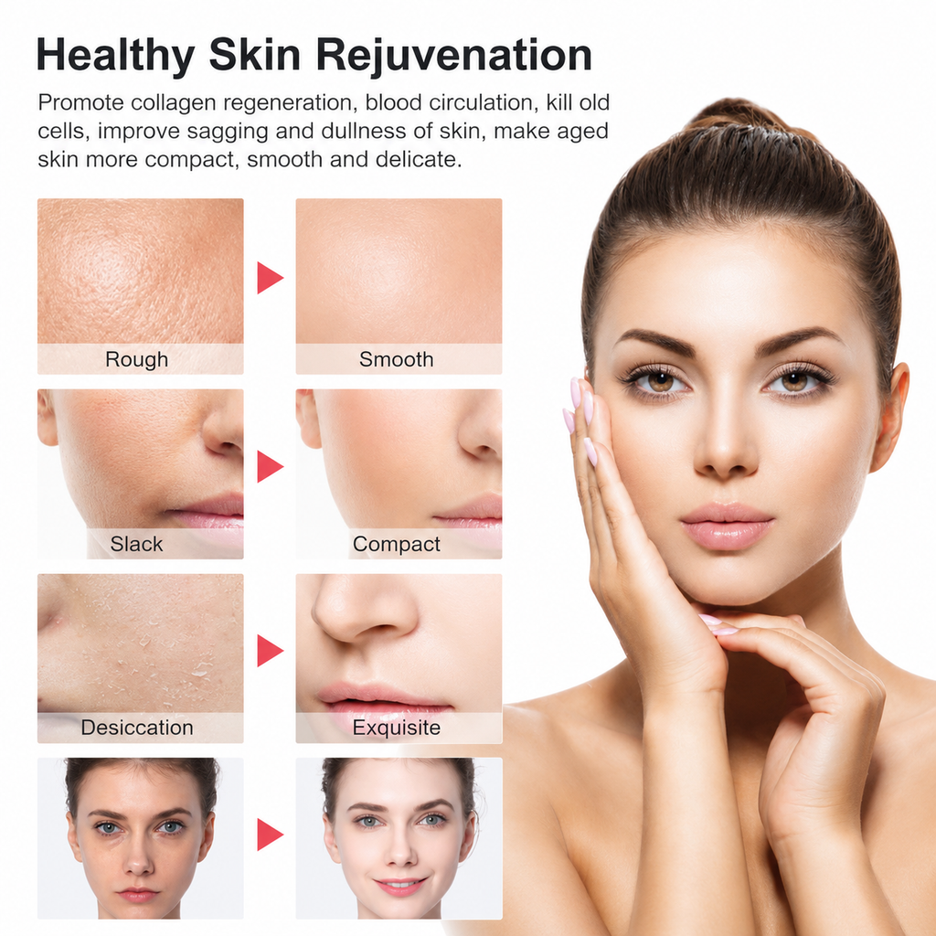4-in-1 Collagen Boost Face Wand – EMS, LED, Ultrasound & Heat