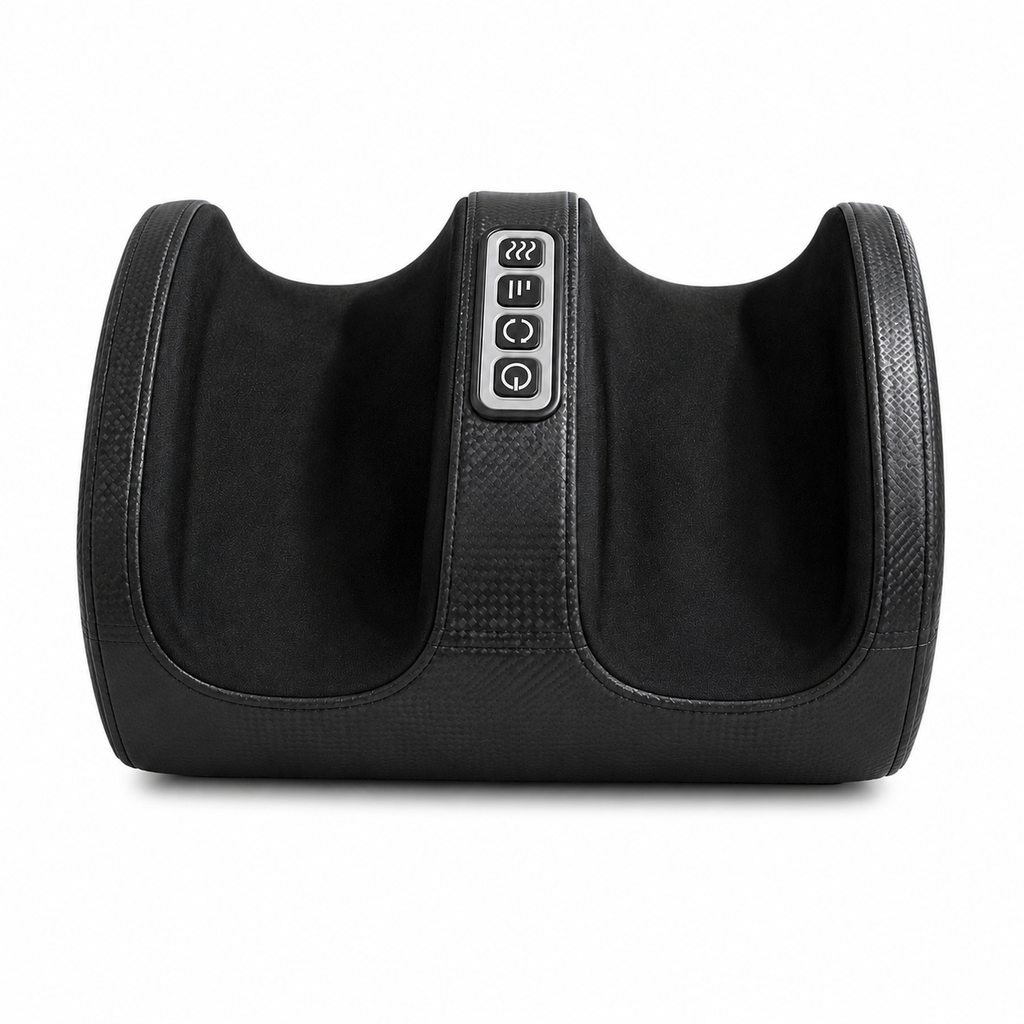 Electric Foot Shiatsu Massager – Kneading, Rollers & Heat