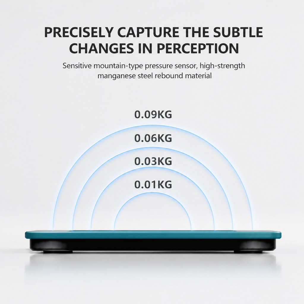 BMI Smart Scale (Bluetooth + App-Connected)