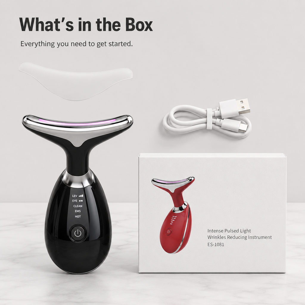 Microcurrent Face Lifting Device – EMS Facial Toning & Anti-Aging