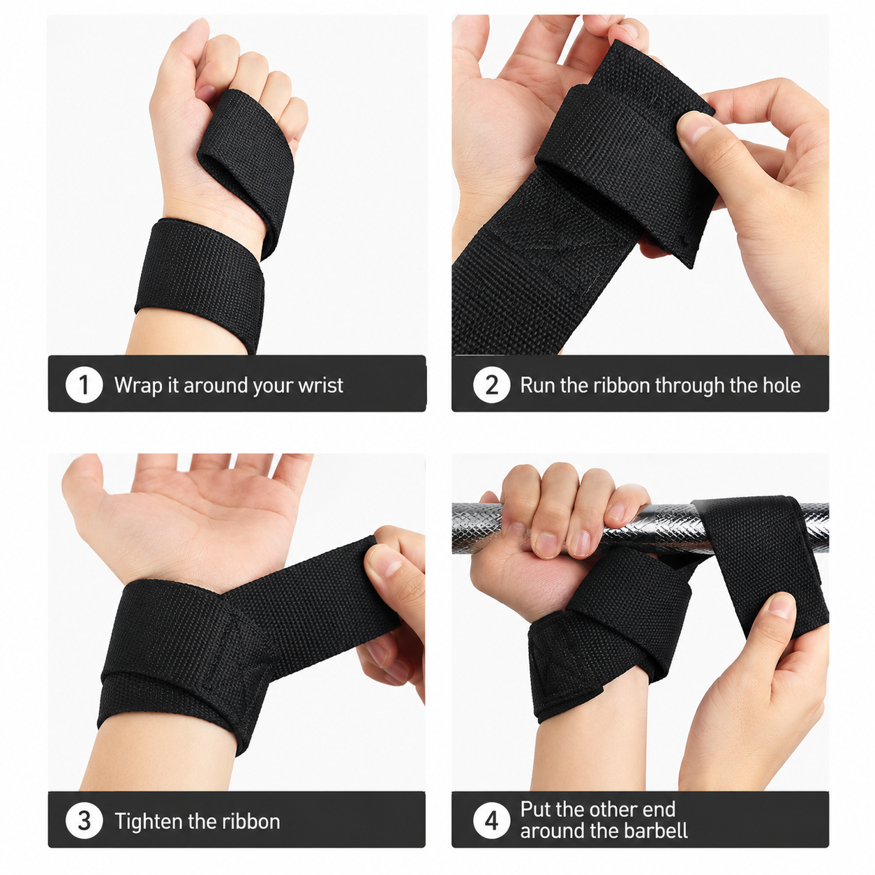 Wrist Wraps – Lifting Straps