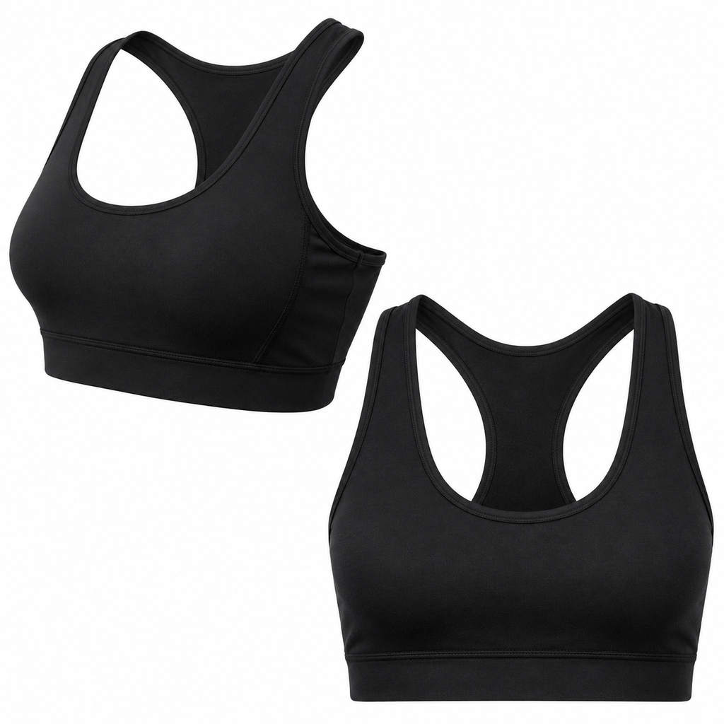 Women's Racerback Sports Bra (Medium Impact)