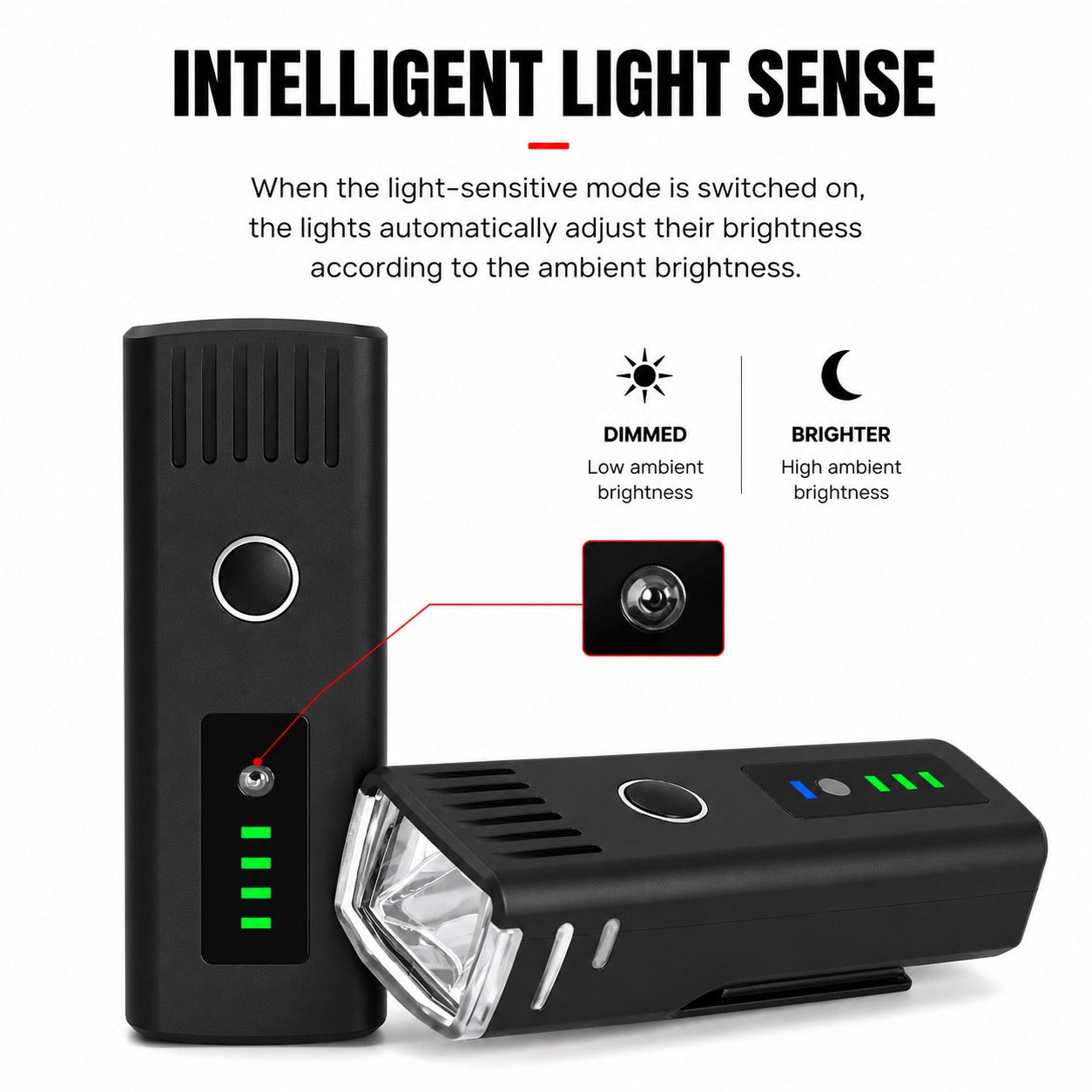 Bicycle Light Black