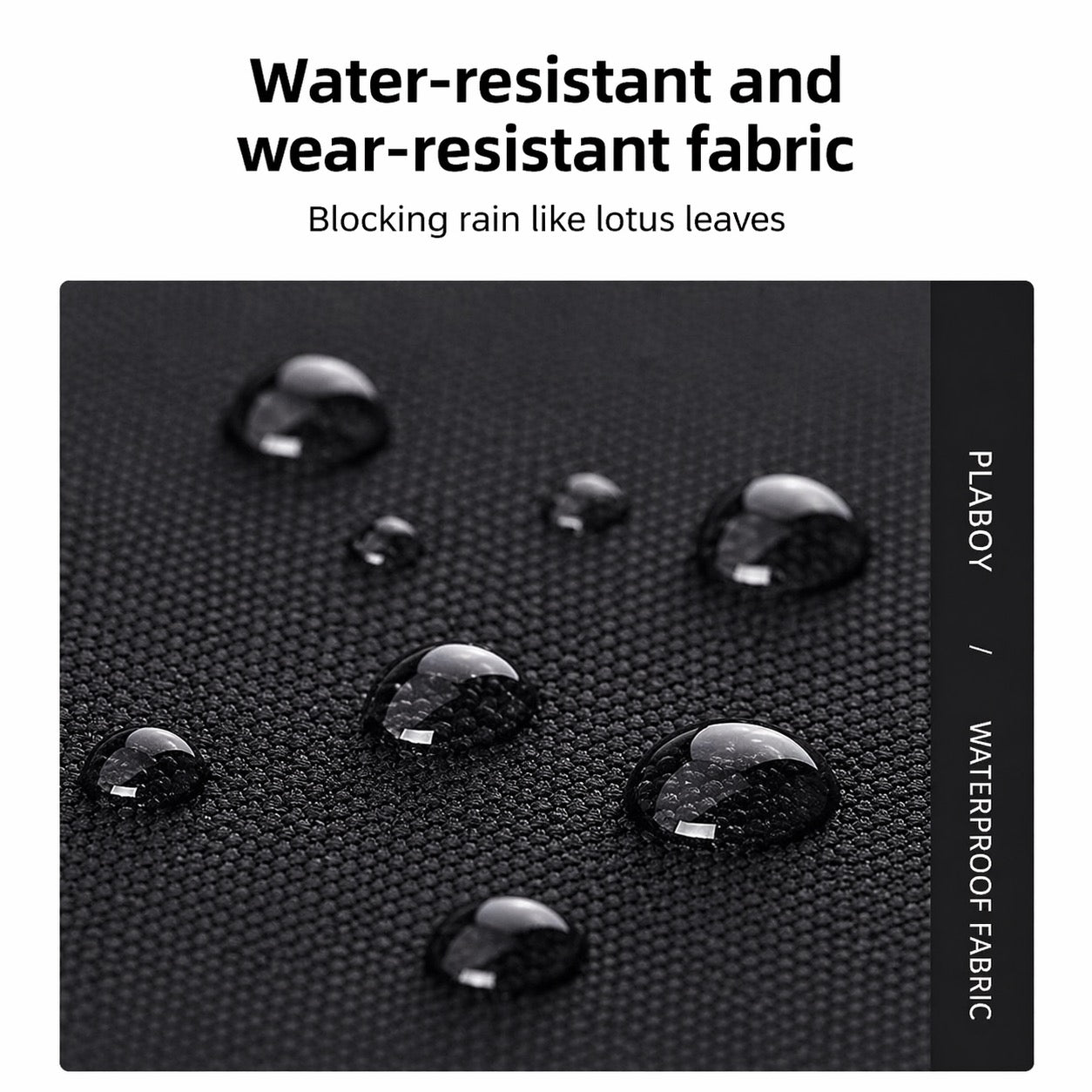 Waterproof Backpack Black