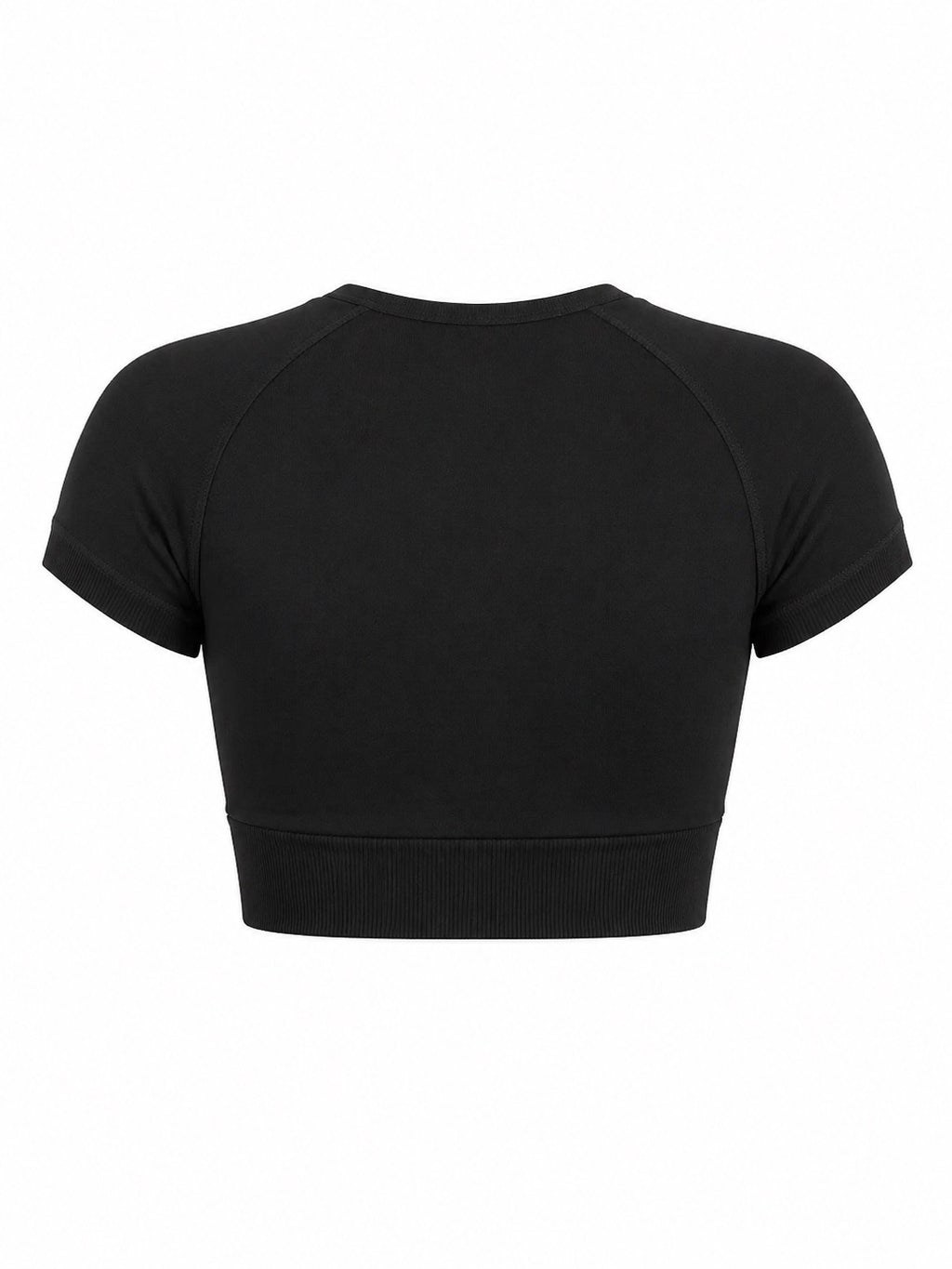 Fitness Crop Top Black