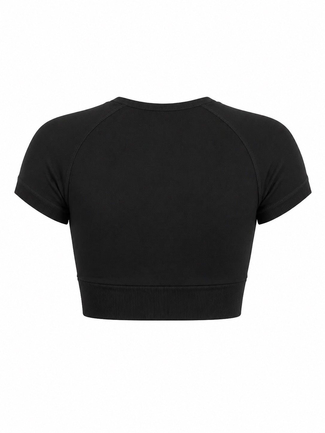 Fitness Crop Top Black