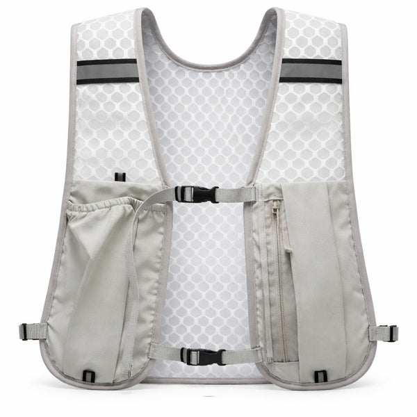 Lightweight Adjustable Training Vest White