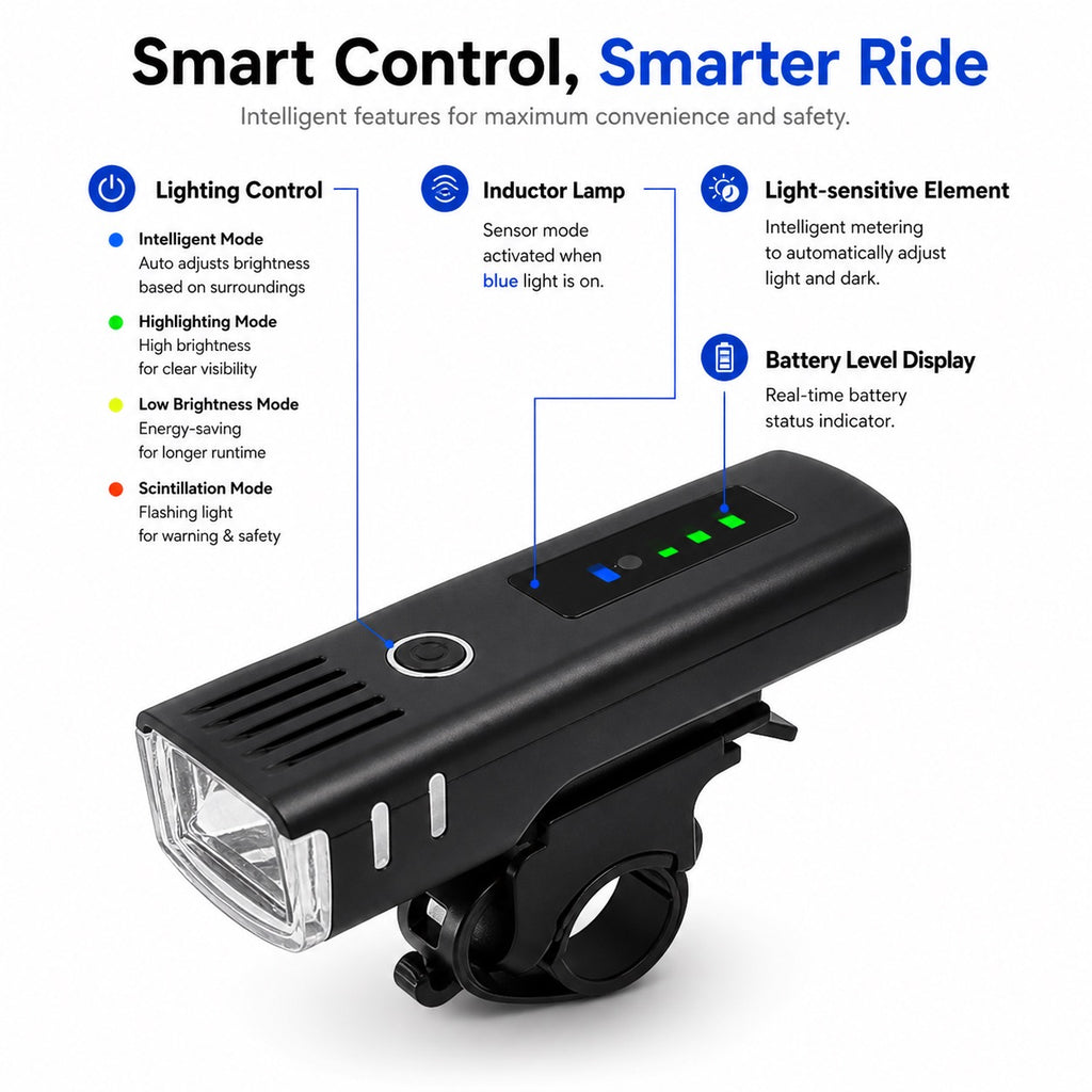 Bicycle Light Black