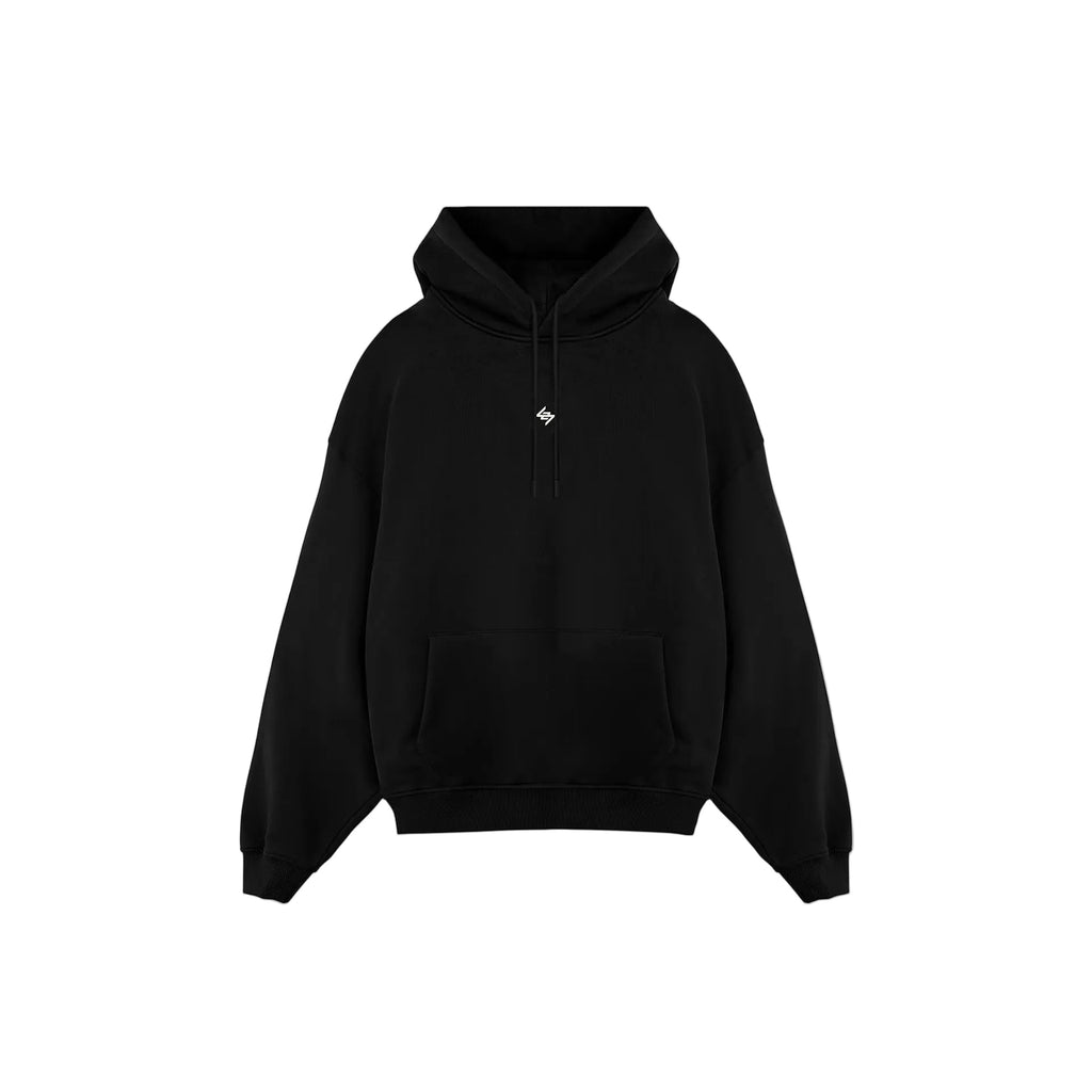 Represent 247 Cotton Hoodie Black
