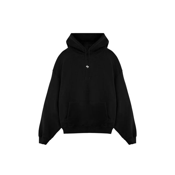 Represent 247 Cotton Hoodie Black
