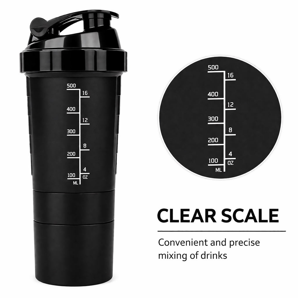 Premium Gym Bottle  Black