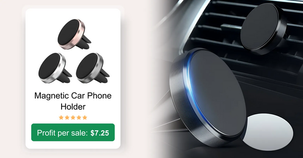 Magnetic Car Phone Holder