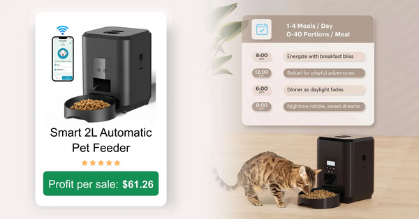 Smart 2L Automatic Pet Feeder