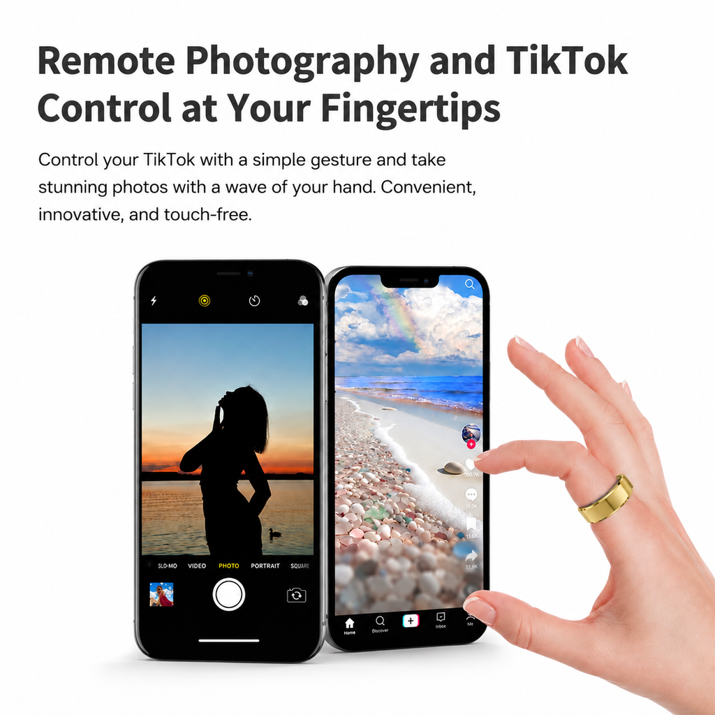 Smart Fitness Ring – HRV, Sleep Tracking & Heart Rate Monitor