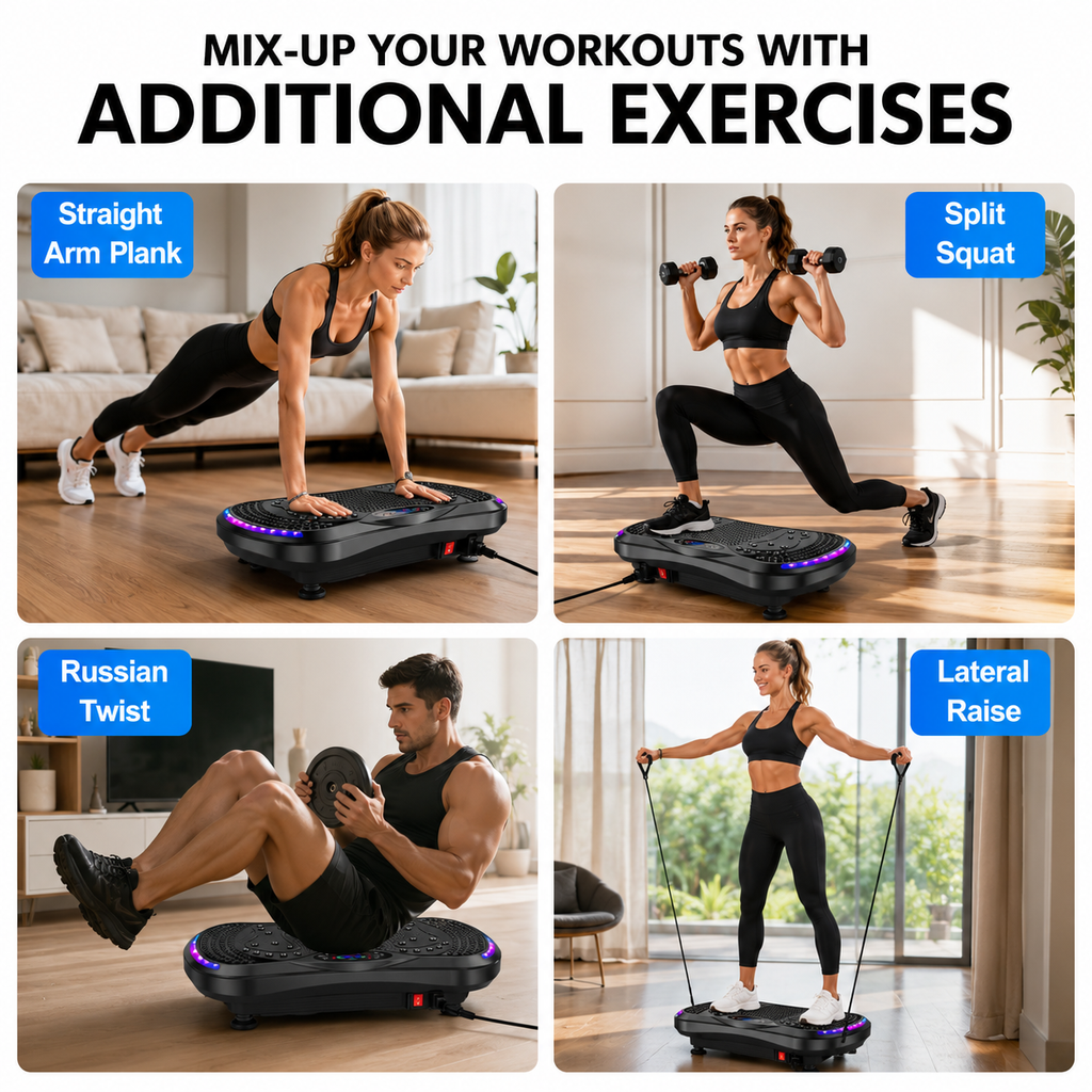 Mini Vibration Plate Platform (Home Workout)