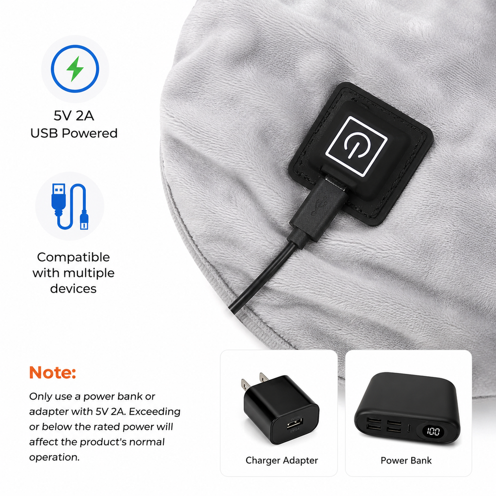 Heated Wearable Shoulder & Neck Wrap