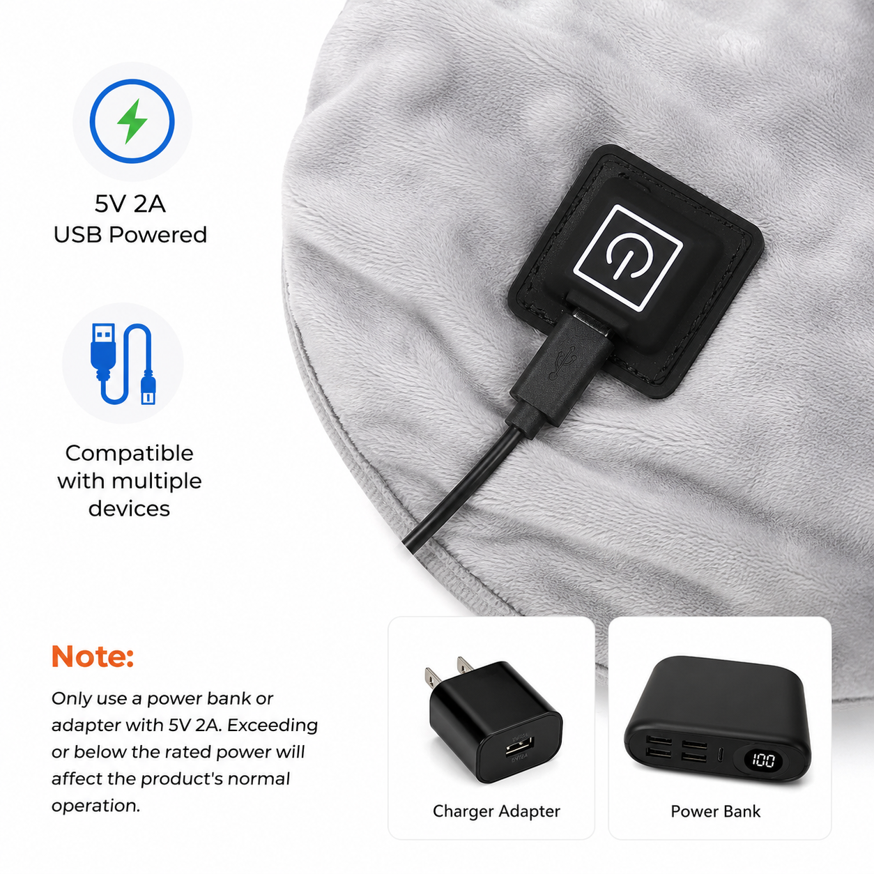 Heated Wearable Shoulder & Neck Wrap