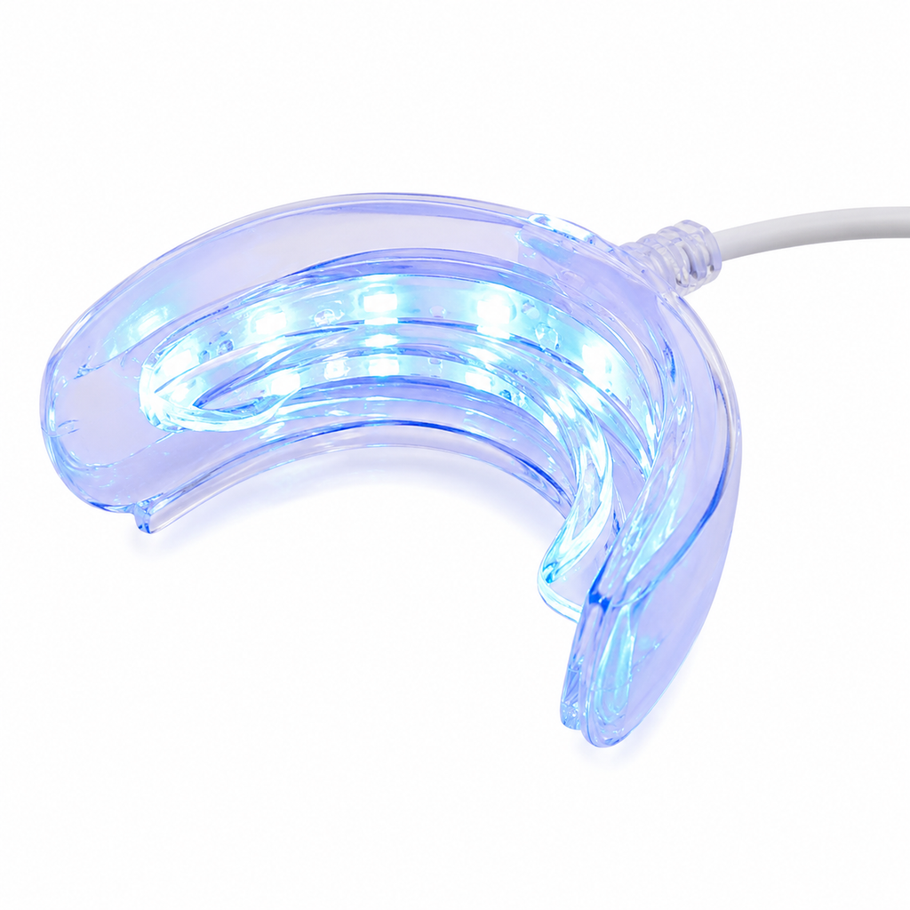 LED Teeth Whitening Kit – Home Whitening System with Tray & Light