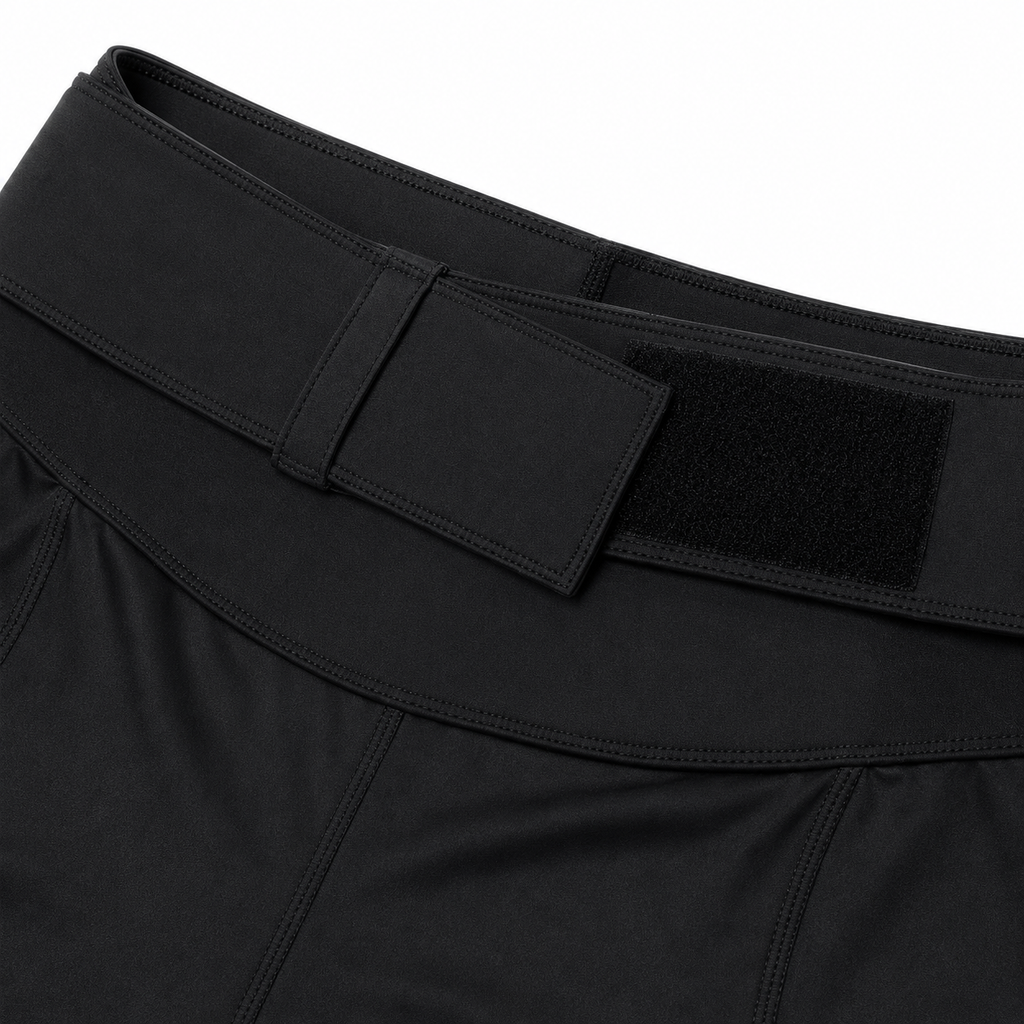 Men's Weightlifting Belt Shorts (Built-in Support)