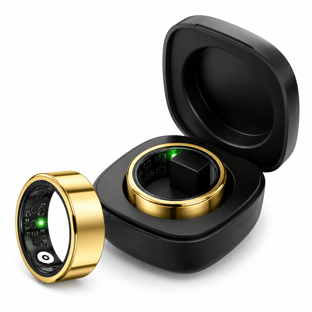 Smart Fitness Ring – HRV, Sleep Tracking & Heart Rate Monitor